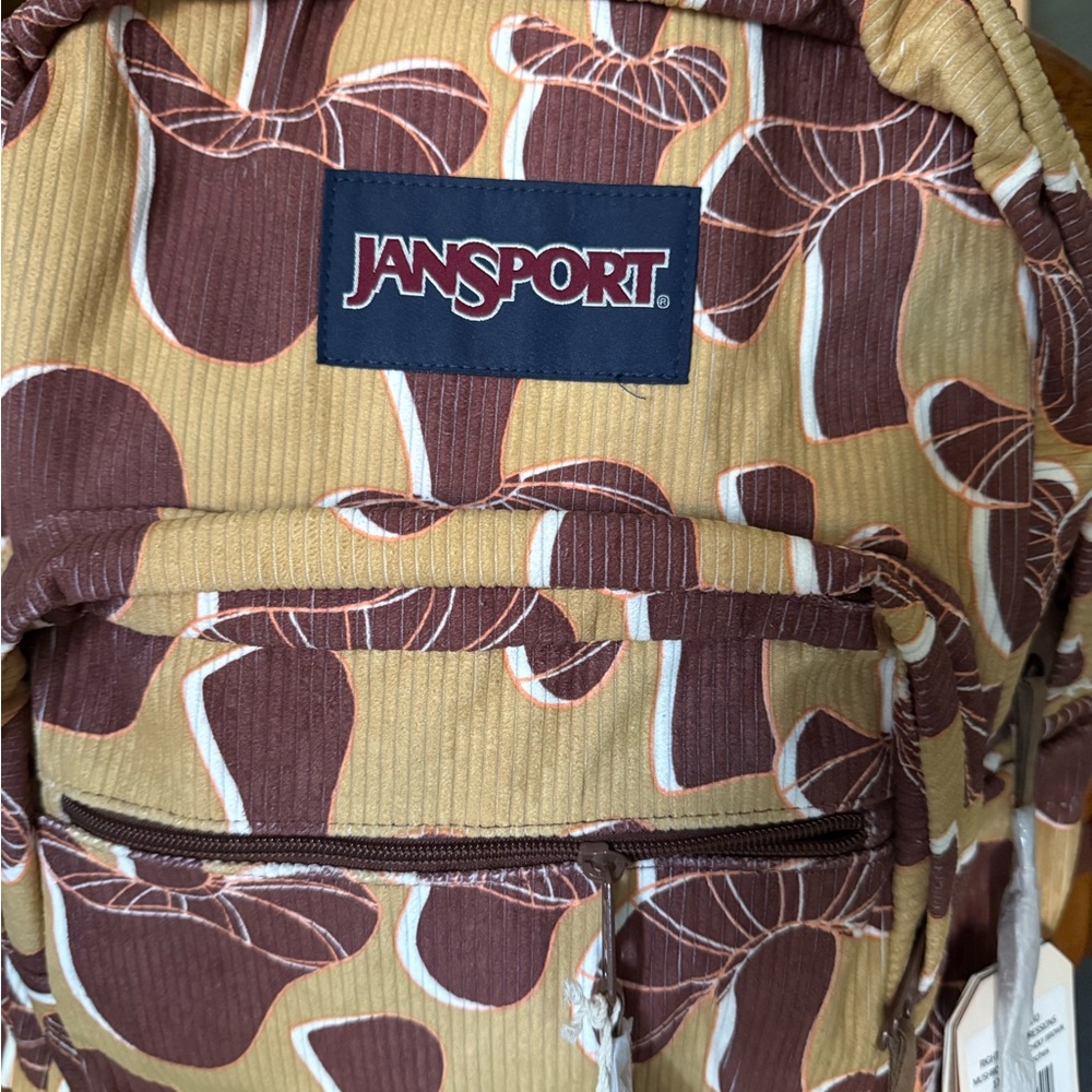 Jansport Mushroom Melancholy Brown Backpack